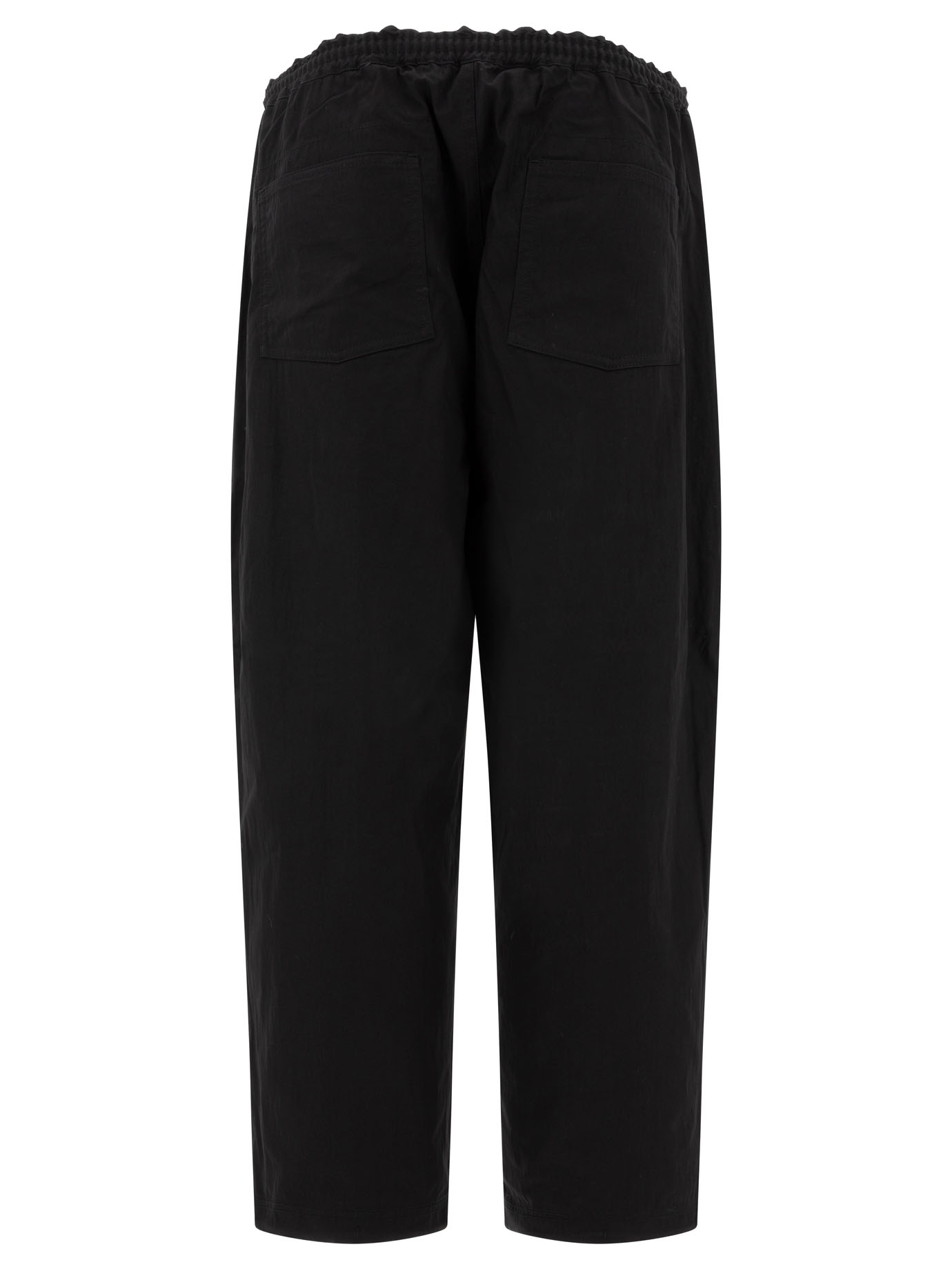 COMME DES GARçONS HOMME Black   Trousers with drawstring